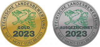 Steirische Landessieger Gold 2023 und Silber 2023